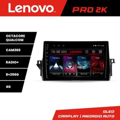 Navigatie Toyota Camry 2021- Lenovo Kit-camry2021 8 core QLED 2K 8+256 360 Android Waze USB Navigatie Internet Youtube Radio