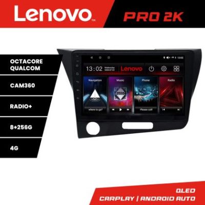 Navigatie Honda CR-Z 2006-2013 Android radio gps internet 8 core QLED 2K 8+256 360 Lenovo