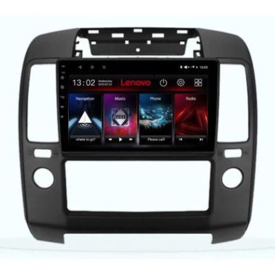 Navigatie Nissan Navara Pathfinder 2005-2010 Lenovo Kit-NAV5 8 core QLED 2K 12+256 360 Android Waze USB Navigatie Internet Youtube Radio