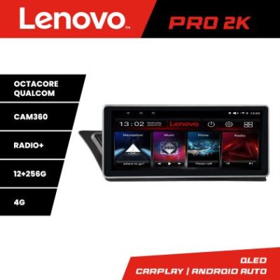 Navigatie Audi Q5 2008-2016 NON-MMI Lenovo Kit-Q5 8 core QLED 2K 12+256 360 Android Waze USB Navigatie Internet Youtube Radio