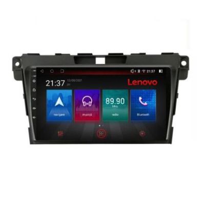 Navigatie Mazda CX-7 2009 Lenovo Kit-097 8 core QLED Qualcomm 4+64 360 Android Waze USB Navigatie Internet Youtube Radio