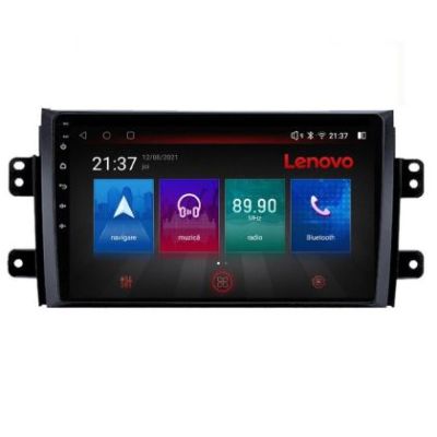 Navigatie Suzuki SX4 2006-2013 Lenovo Kit-124 8 core QLED Qualcomm 4+64 360 Android Waze USB Navigatie Internet Youtube Radio