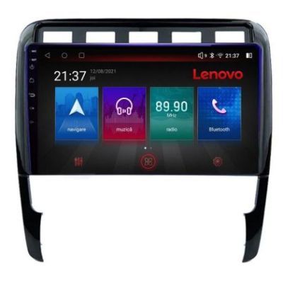 Navigatie Porsche Cayenne 2002-2011 Lenovo Kit-443 8 core QLED Qualcomm 4+64 360 Android Waze USB Navigatie Internet Youtube Radio