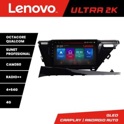 Navigatie Toyota Camry 2017-2021 V1 Android radio gps internet 8 core QLED Qualcomm 4+64 360 Lenovo