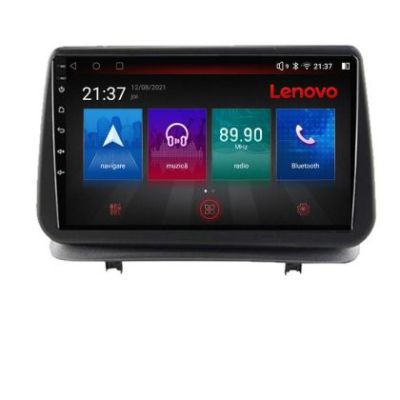 NavigatieRenault Clio 3 2005-2013 Lenovo Kit-Clio3 8 core QLED Qualcomm 4+64 360 Android Waze USB Navigatie Internet Youtube Radio