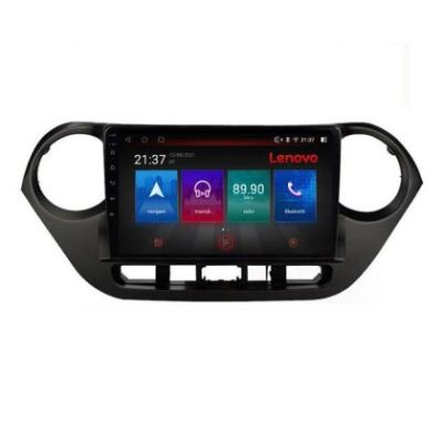 Navigatie Hyundai I10 2013-2019 Lenovo Kit-HY38 8 core QLED Qualcomm 4+64 360 Android Waze USB Navigatie Internet Youtube Radio