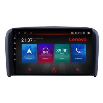 Navigatie Volvo S80 2004-2006 Lenovo Kit-S80 8 core QLED Qualcomm 4+64 360 Android Waze USB Navigatie Internet Youtube Radio