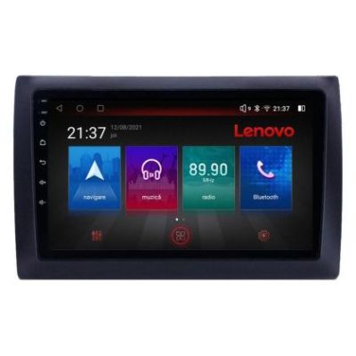 Navigatie Fiat Stilo Lenovo Kit-STILO 8 core QLED Qualcomm 4+64 360 Android Waze USB Navigatie Internet Youtube Radio