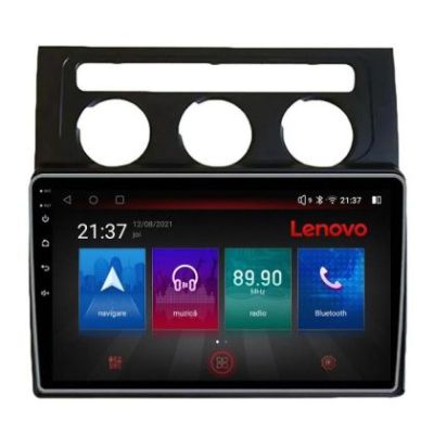 Navigatie VW Touran 2003-2009 clima automata Lenovo Kit-touran2 8 core QLED Qualcomm 4+64 360 Android Waze USB Navigatie Internet Youtube Radio