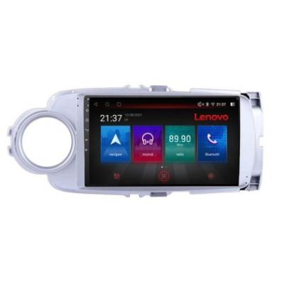 Navigatie Toyota Yaris 2010-2018 Lenovo Kit-YARIS10 8 core QLED Qualcomm 4+64 360 Android Waze USB Navigatie Internet Youtube Radio Lenovo