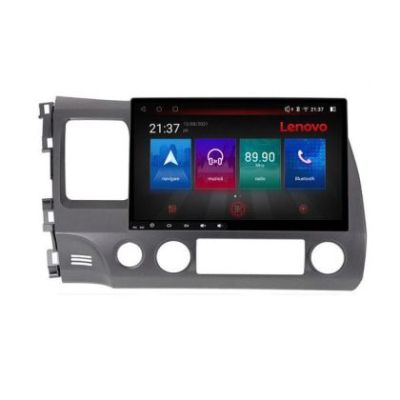 Navigatie Honda Civic 2005-2011 M-044 Octa Core Android Radio Bluetooth GPS WIFI/4G DSP 2K 8+128GB 360 Toslink