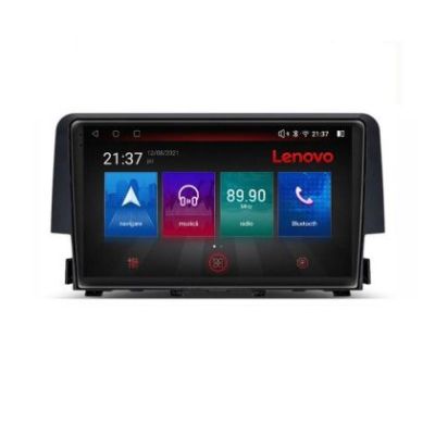 Navigatie Honda Civic 2016-2020 M-669 Octa Core Android Radio Bluetooth GPS WIFI/4G DSP 2K 8+128GB 360 Toslink