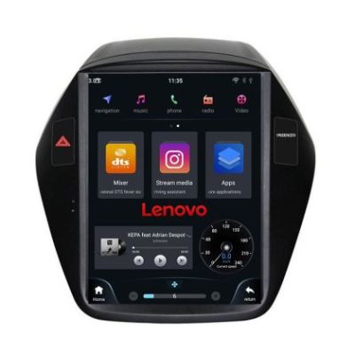 Navigatie Hyundai IX35 2010-2015 tip tesla radio gps internet Qualcomm 8X 8+128 360 4G carplay android auto  kit-tesla-361+