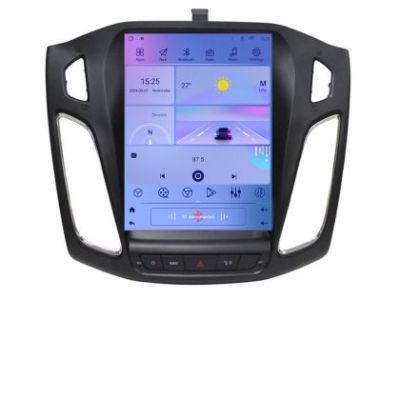 Navigatie Ford Focus 3 tip tesla radio gps internet 4 Core carplay android auto 2+32 kit-tesla-150+EDT-E220