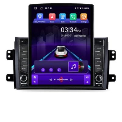 Navigatie Suzuki SX4 2006-2013 KIT-124 ecran tip TESLA 9.7" cu Android Radio Bluetooth Internet GPS WIFI 2+32 DSP Quad