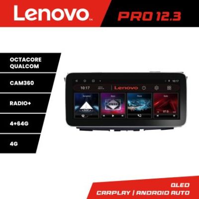 Navigatie Mazda 5 Lenovo PRO 4+64 12.3 inch qled android 4G DSP gps internet  Kit-117