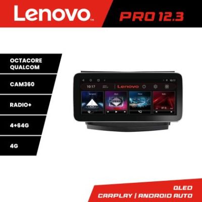 Navigatie  SsangYong Tivoli 2015-2019 Lenovo PRO 4+64 12.3 inch qled android 4G DSP gps internet  Kit-tivoli2015