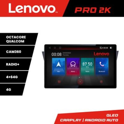 Navigatie Mazda 5 Lenovo PRO 4+64 2K 13 inch qled android 4G DSP gps internet  Kit-117