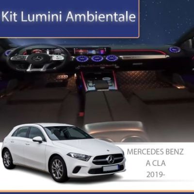 Lumini ambientale Mercedes W177-02+03 2019-2025 dedicat ventilatoare dedicate control telefon sau sistem original