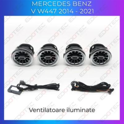 Lumini ambientale Mercedes W447-01 2014-2021 dedicat ventilator iluminat control telefon sau sistem original