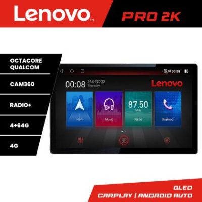 Navigatie Citroen C3 2018- Lenovo PRO 4+64 13 inch 2K android 4G DSP gps internet  8Core