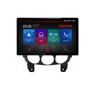 Navigatie Mazda 2 2007-2013 Lenovo PRO 4+64 13 inch 2K android 4G DSP gps internet  Kit-mazda2