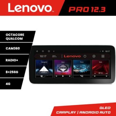 Navigatie Toyota Corolla dupa 2020 K-388 Lenovo PRO 8+256 12.3 inch qled android 4G DSP gps internet