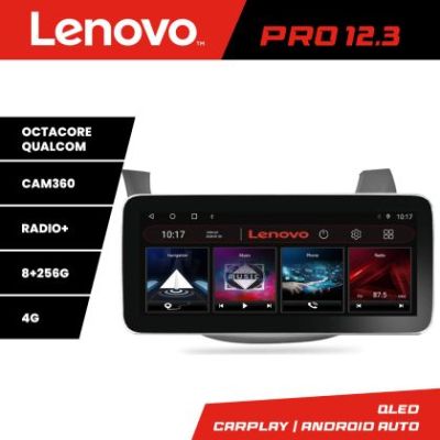 Navigatie Honda Fit 2008-2013 Lenovo PRO 8+256 12.3 inch qled android 4G DSP gps internet  Kit-fit-08