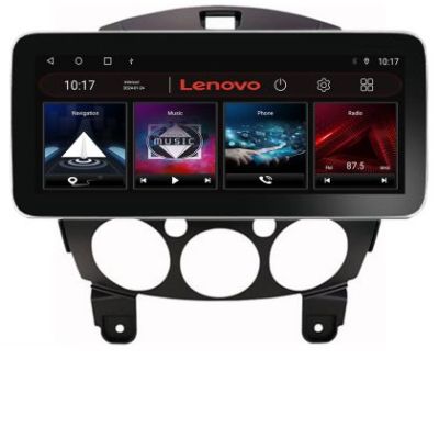 Navigatie Mazda 2 2007-2013 Lenovo PRO 8+256 12.3 inch qled android 4G DSP gps internet  Kit-mazda2