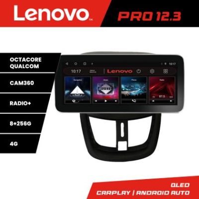 Navigatie Peugeot 207 K-PE01 Lenovo PRO 8+256 12.3 inch qled android 4G DSP gps internet  8Core