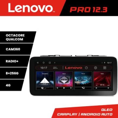 Navigatie Ssang Young Tivoli 2020- K-TIVOLI Lenovo PRO 8+256 12.3 inch qled android 4G DSP gps internet