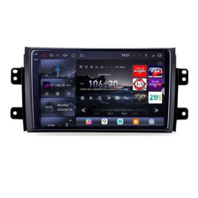 Navigatie Suzuki SX4 2006-2013 Edotec Kit-124 8 core QLED 2K 16+512 360 Android Waze USB Navigatie Internet Youtube Radio