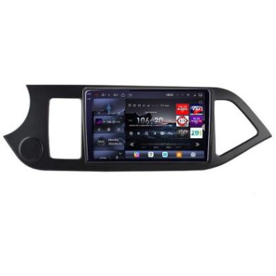 Navigatie Kia Picanto 2011-2015 Edotec Kit-217 8 core QLED 2K 16+512 360 Android Waze USB Navigatie Internet Youtube Radio