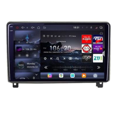 Navigatie Peugeot 407 2004-2011 8 core QLED 2K 16+512 360  Android Waze USB Navigatie Internet Youtube Radio Edotec