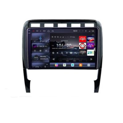 Navigatie Porsche Cayenne 2002-2011 Edotec Kit-443 8 core QLED 2K 16+512 360 Android Waze USB Navigatie Internet Youtube Radio