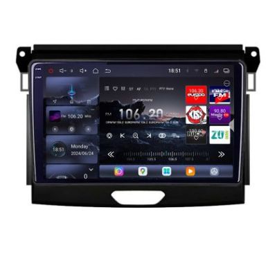 Navigatie Ford Ranger 2016+ Edotec Kit-574 8 core QLED 2K 16+512 360 Android Waze USB Navigatie Internet Youtube Radio