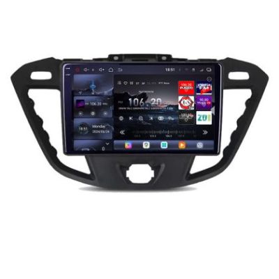 Navigatie Ford Transit 2012-2023 Edotec Kit-845 8 core QLED 2K 16+512 360 Android Waze USB Navigatie Internet Youtube Radio