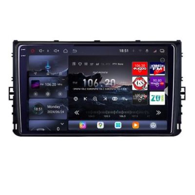 Navigatie grupul VW Edotec Kit-933 8 core QLED 2K 16+512 360 Android Waze USB Navigatie Internet Youtube Radio