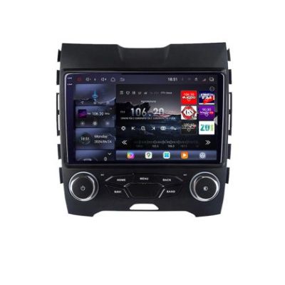 Navigatie Ford Edge 2015-2021 midline Edotec Kit-edge-mid 8 core QLED 2K 16+512 360 Android Waze USB Navigatie Internet Youtube Radio