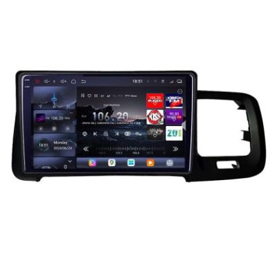 Navigatie Volvo S60 2014-2018 cu sistem Sensus Connect Edotec Kit-s60-14 8 core QLED 2K 16+512 360 Android Waze USB Navigatie Internet Youtube R