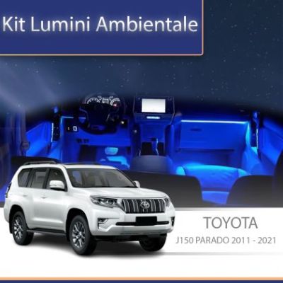 Lumini ambientale Toyota Prado 2011-2021 set complet control telefon sau sistem original