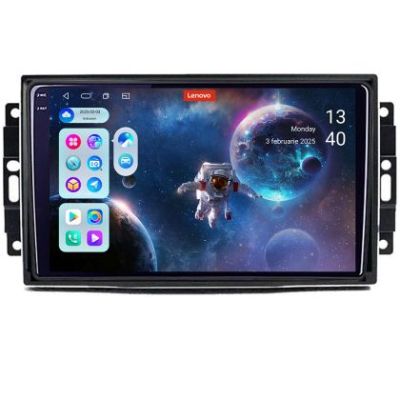 Navigatie Chrysler Jeep Lenovo Kit-202 8 core QLED 2K 12+256 360 Android Waze USB Navigatie Internet Youtube Radio v3