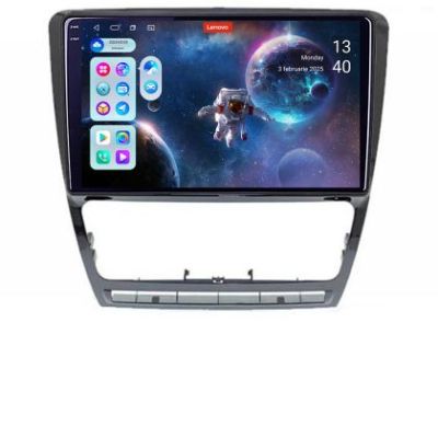 Navigatie Skoda Octavia 2 2005-2013 Lenovo Kit-005 8 core QLED 2K 12+256 360 Android Waze USB Navigatie Internet Youtube Radio