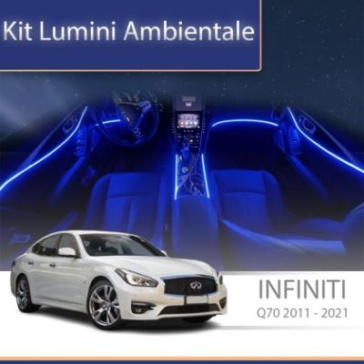 Lumini ambientale Inifnity Q70 2011-2021 set complet control telefon sau sistem original