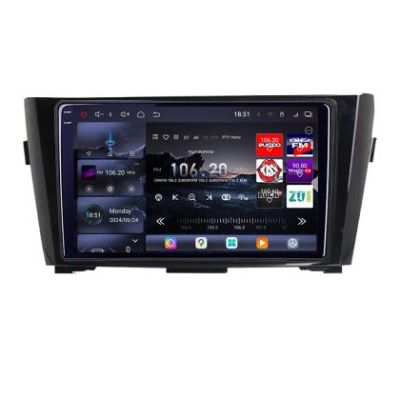 Navigatie Nissan Qashqai X-Trail 2013-2018 Edotec Kit-353 8 core QLED 2K 16+512 360 Android Waze USB Navigatie Internet Youtube Radio