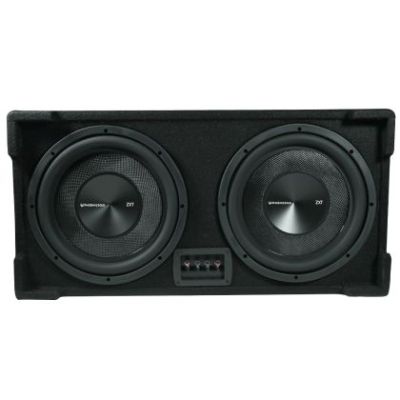 Cutie Phoenix Gold ZX212PBS-1 dublă pasivă de 12" 500 W RMS bobine 2x2 Ohm cutie pasivă pentru radiator cu ardere în jos