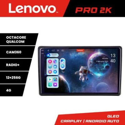 Navigatie Audi A4 B6  Lenovo Kit-050 8 core QLED 2K 12+256 360 Android Waze USB Navigatie Internet Youtube Radio